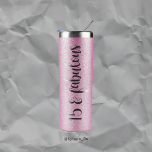 Tumbler térmico de acero escarchado 600ml