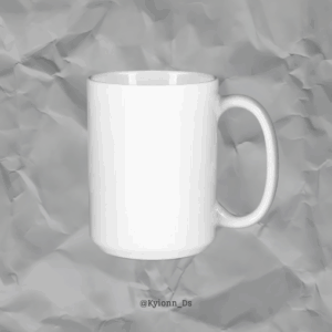 Taza blanca 15 oz 2x1