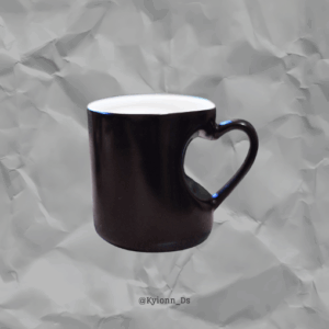 Taza Mágica forma corazón 11 oz