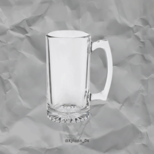 Jarra cervecera transparente 16oz