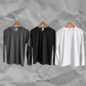 Camisetas deportivas manga larga hombre