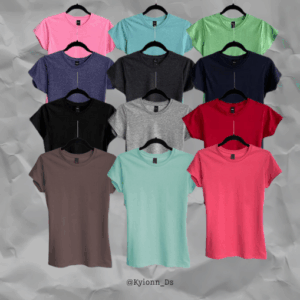 Camisetas 100% Algodon Mujer