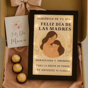 Cuadro Retrato de Amor — Edición Día de la Madre