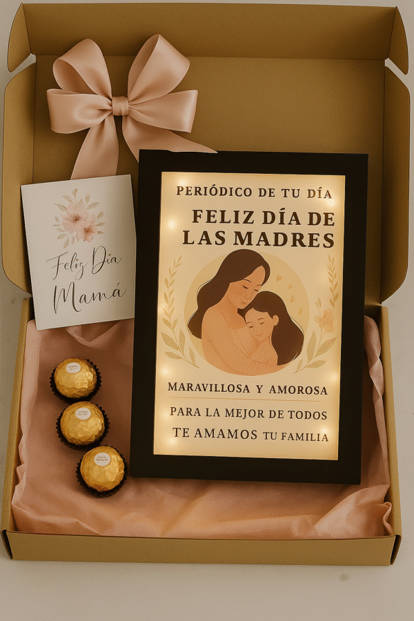 Cuadro Retrato de Amor — Edición Día de la Madre