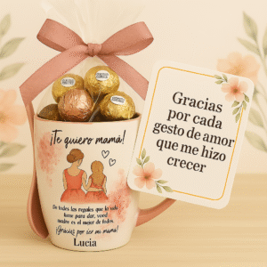 TAZA AMOR DE MAMÁ – Regalos corporativos edición dia de las madres