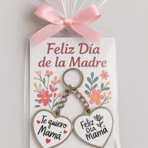 Sueños y Amor - Llaveros y Collares con Tarjeta Edicion Día de la Madre