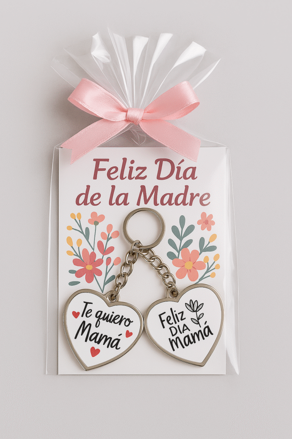 Sueños y Amor - Llaveros y Collares con Tarjeta Edicion Día de la Madre